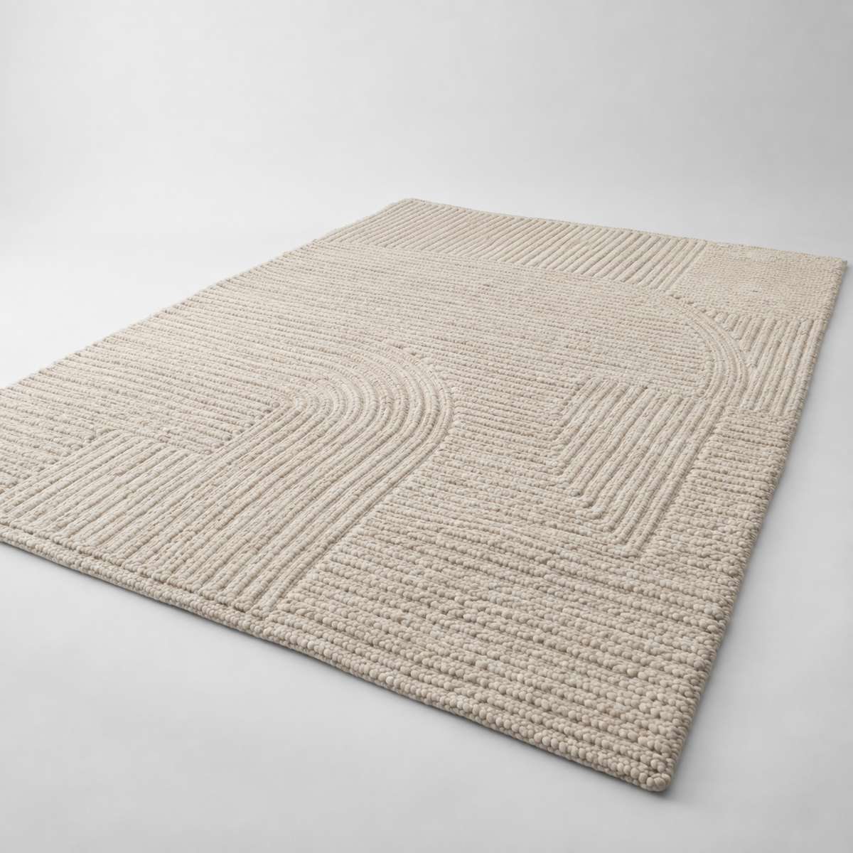 Premium-Seidenteppich 200x300 cm – originale Detailansicht